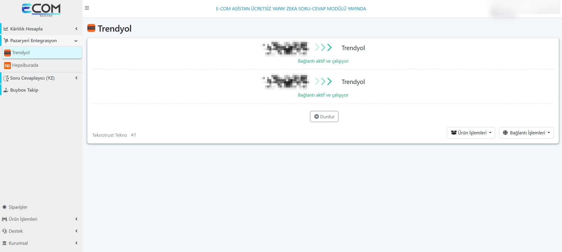 Pazaryeri Entegrasyon galeri resim 2